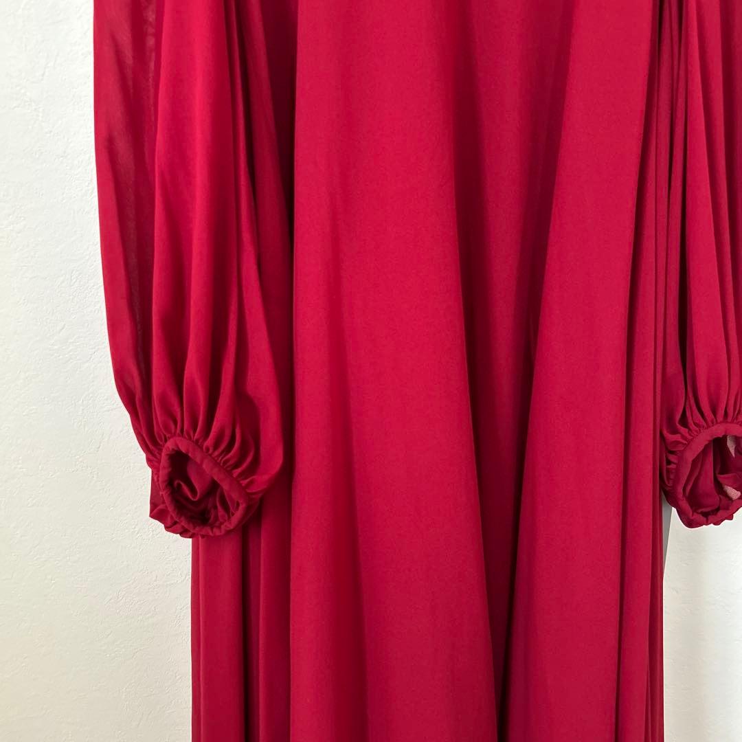 【即日発送】マリハ　長袖膝丈ワンピース