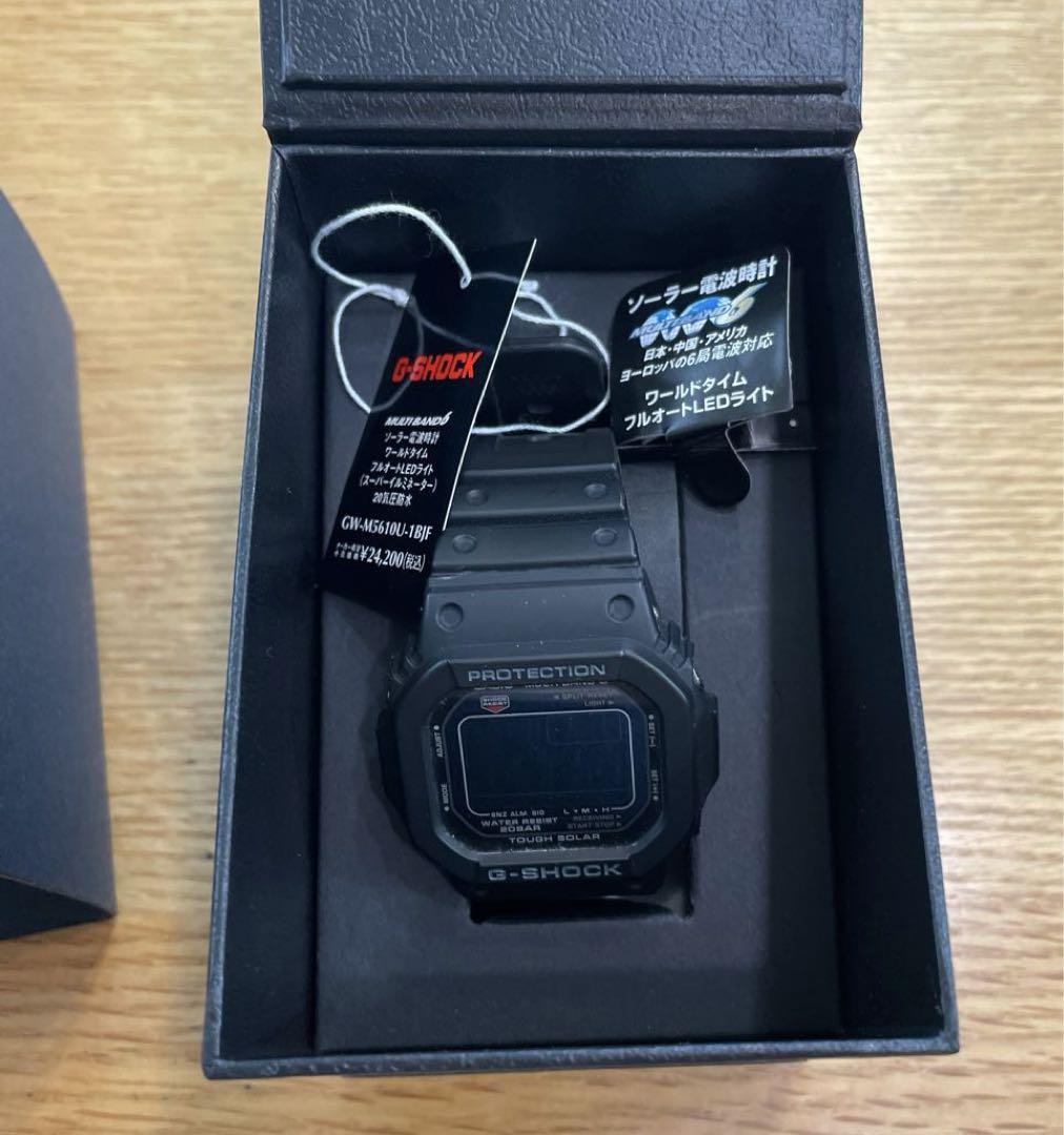 CASIO G-SHOCK MULTI-BAND 6 ブラック　送料込　即日発送