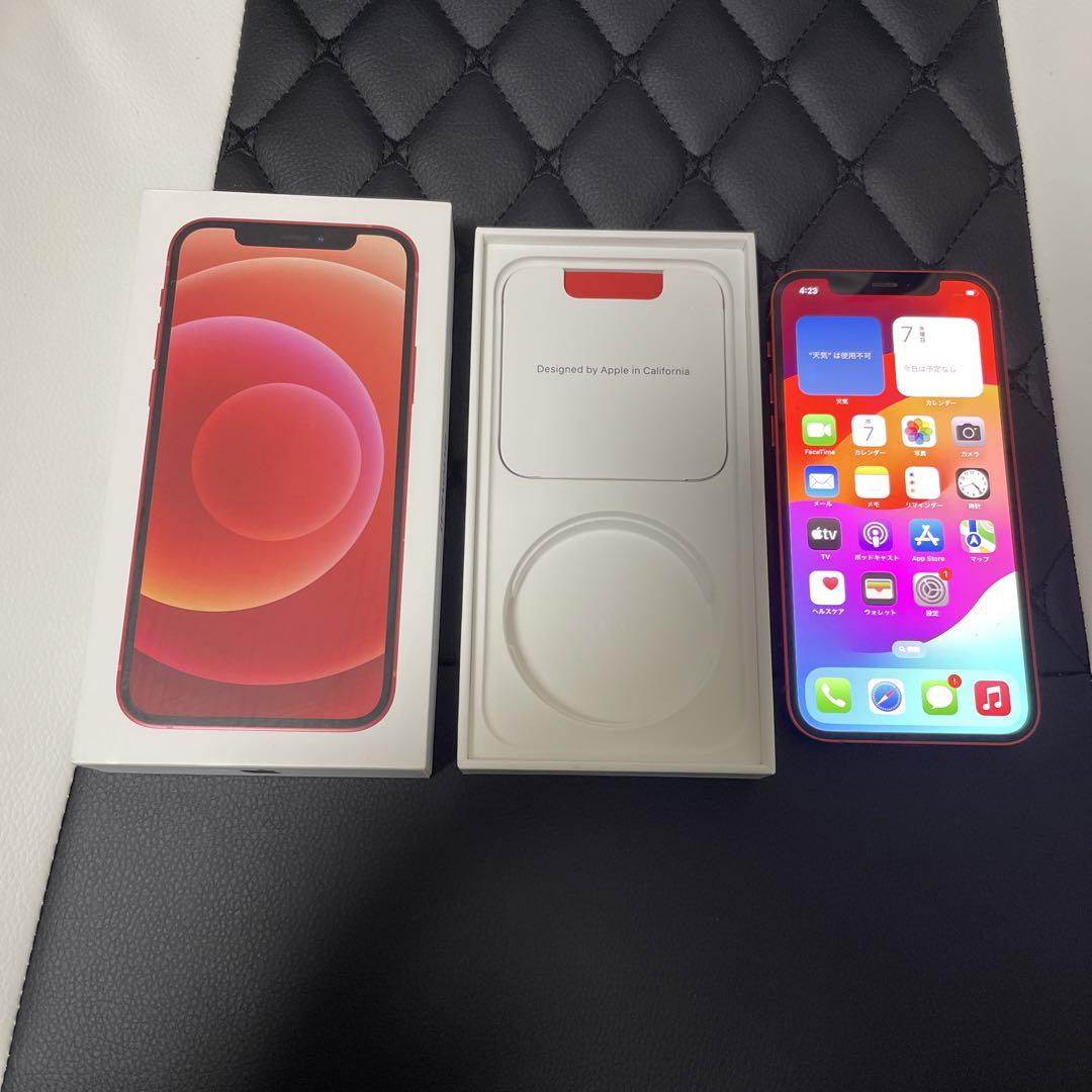 iPhone12 64GB プロダクトレッド
