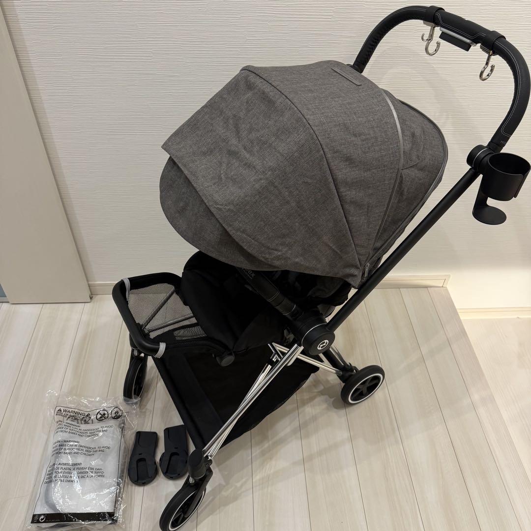 【公式ショップ】 サイベックス cybex 極美品】超人気 ミオス グレー ベビーカー ベビーカー・バギー