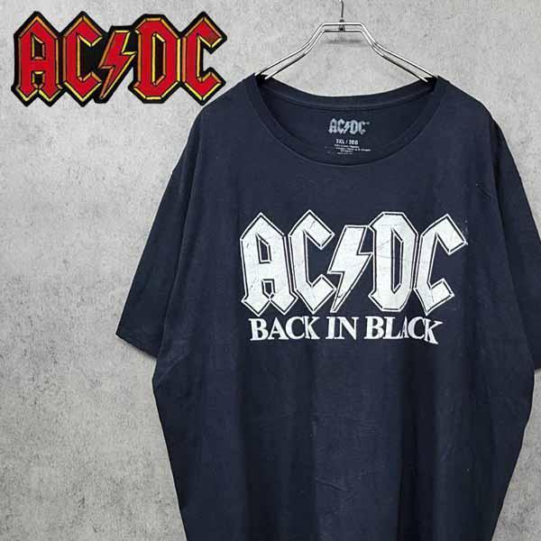 古着 AC/DC バンド back in black Tシャツ 3XL 5,980円