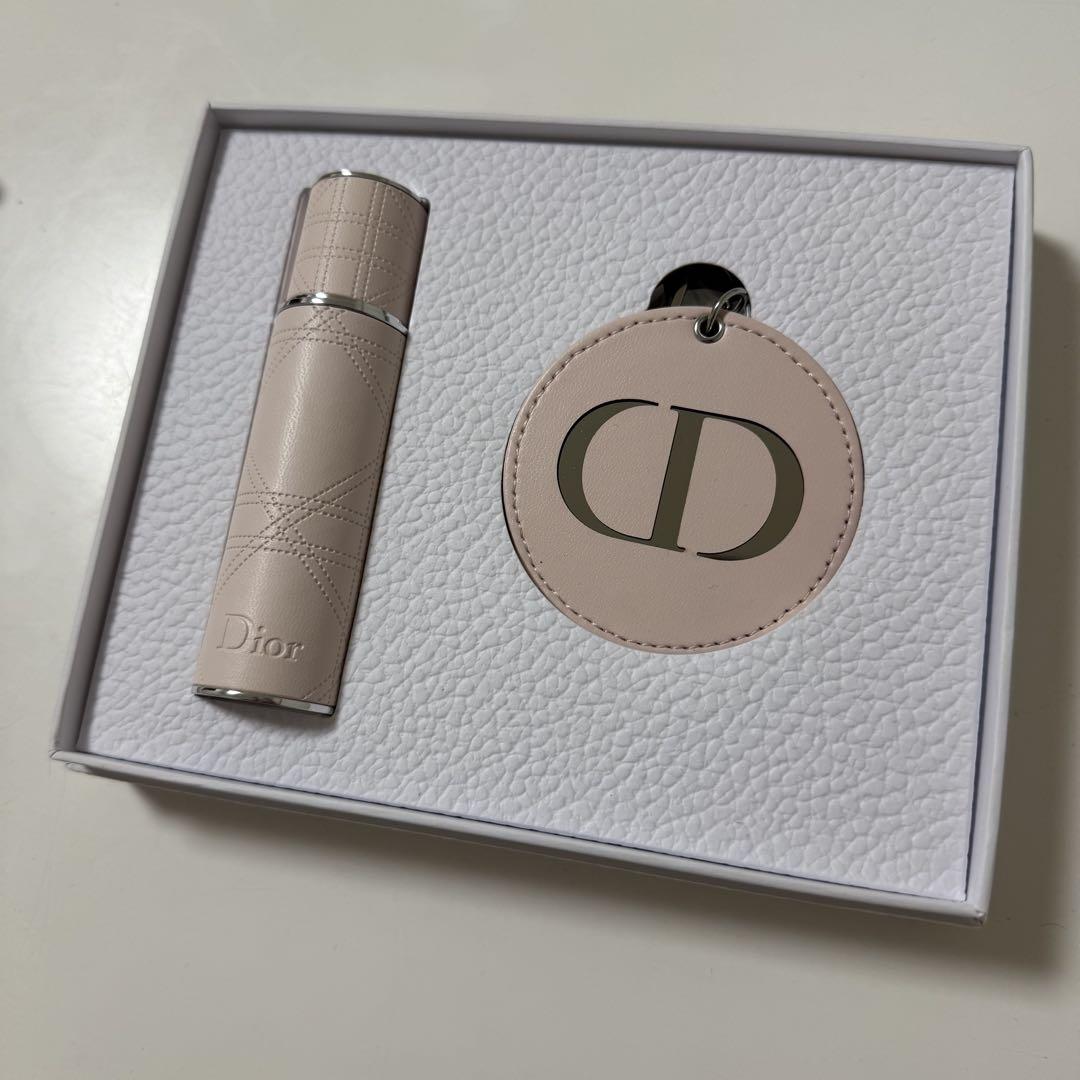 Dior ノベルティ　アトマイザー&ミラー　箱付き