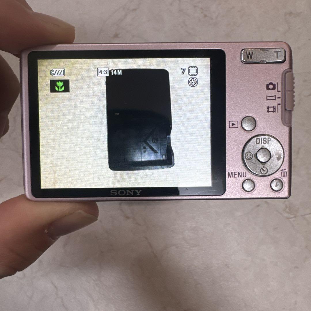 Sony Cyber-shot DSC-W350D ピンク