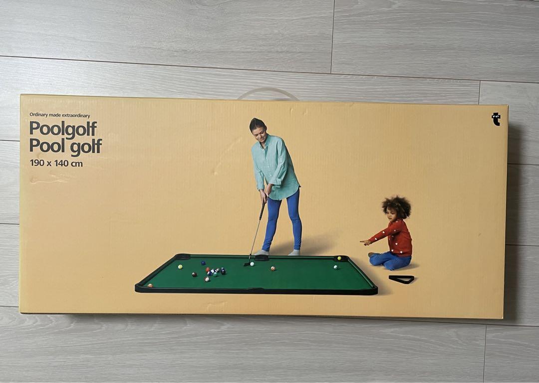 POOL GOLF ゴルフ　おもちゃ ゲーム ホビー パターゴルフ ビリヤード