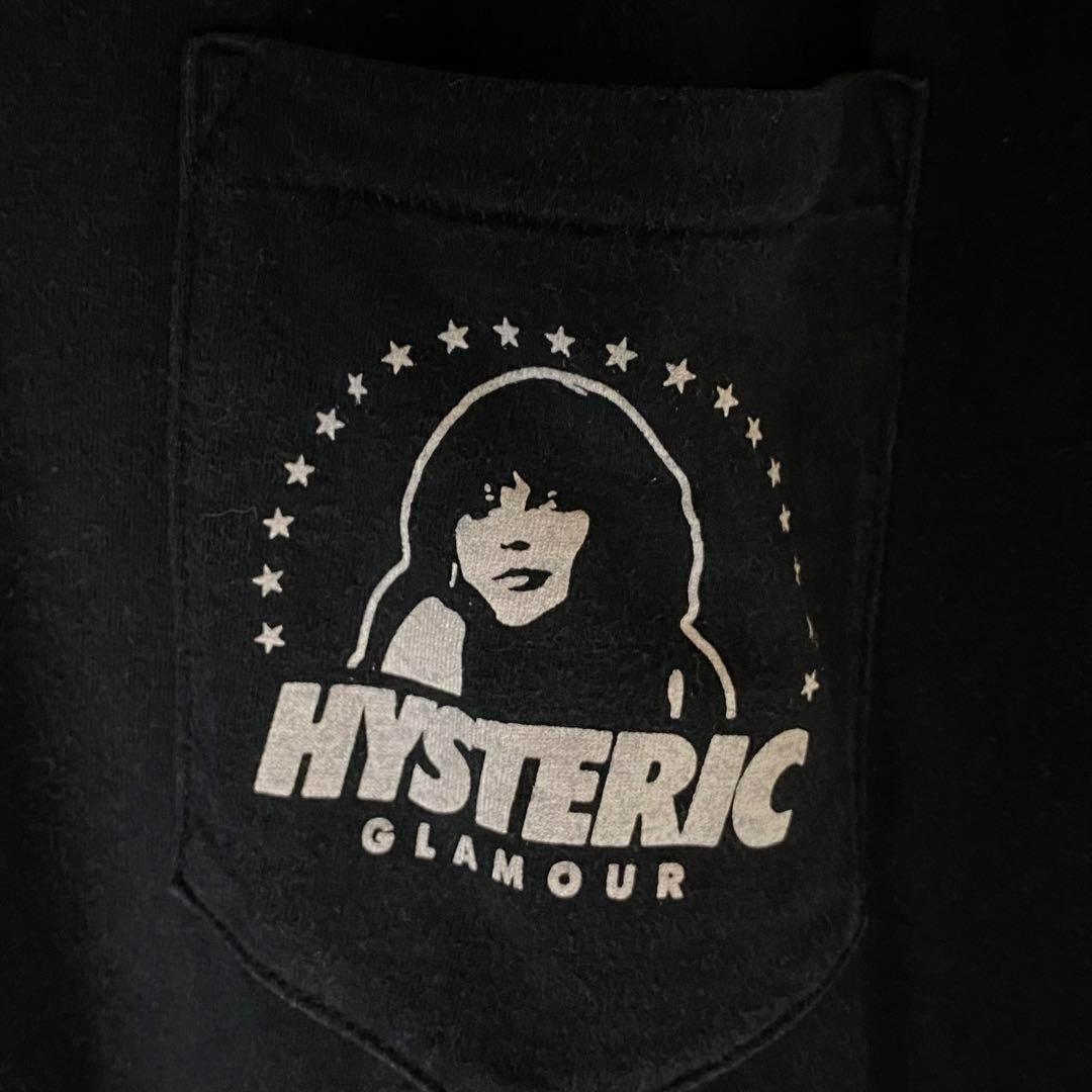 【※激レア】ヒステリックグラマー★ヒスガールデザイン 片ポケ tシャツ L 黒 【※激レア】ヒステリックグラマー★ヒスガールデザイン 片ポケ tシャツ L 黒
