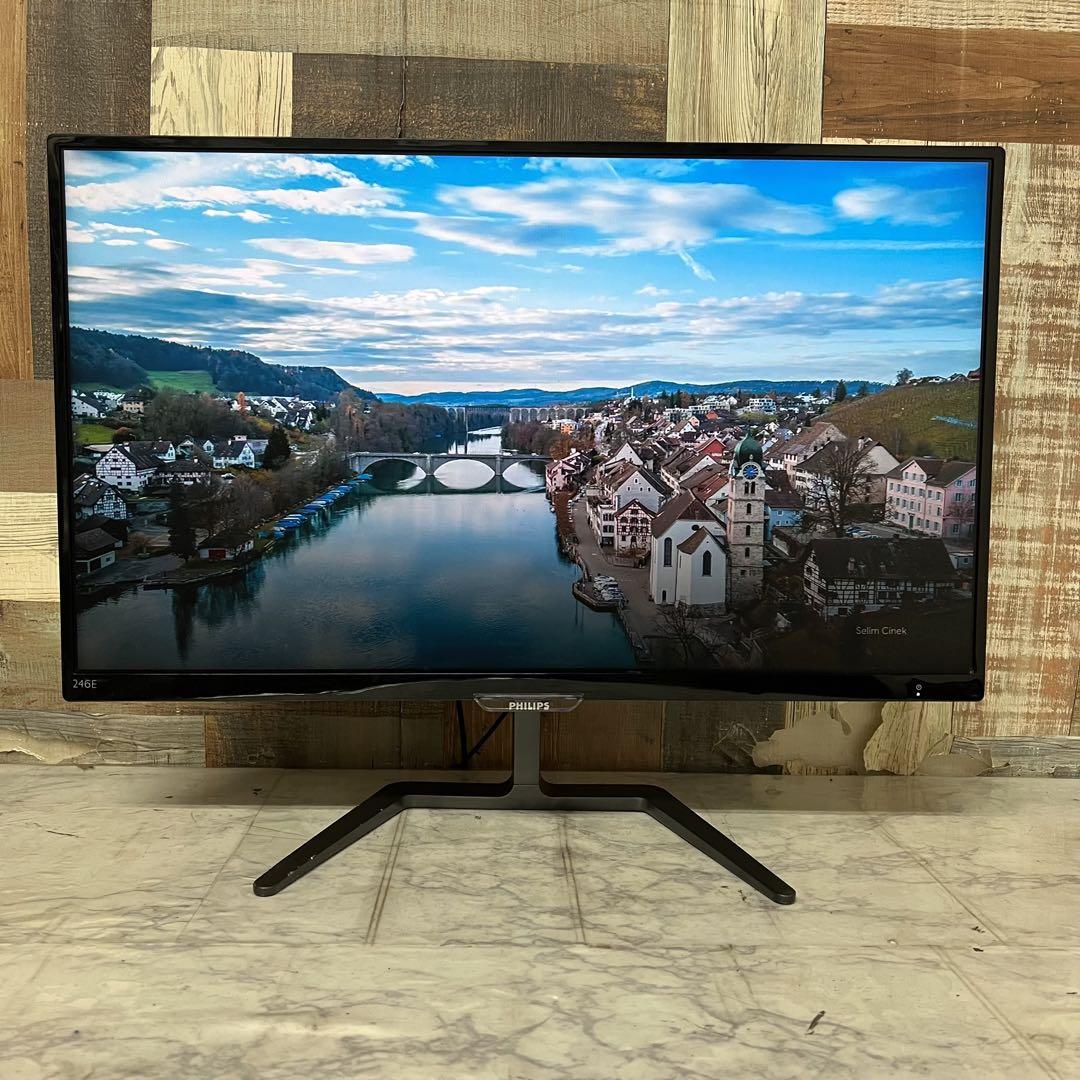 荣荣さん専用全国送料込フィリップスフルHD24型液晶モニターブルーライト軽減