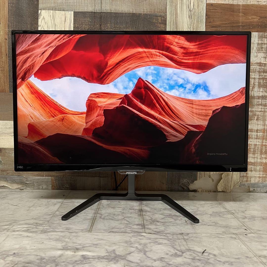荣荣さん専用全国送料込フィリップスフルHD24型液晶モニターブルーライト軽減