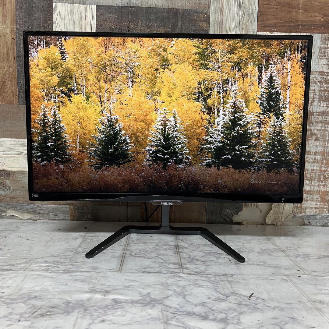 荣荣さん専用全国送料込フィリップスフルHD24型液晶モニターブルーライト軽減