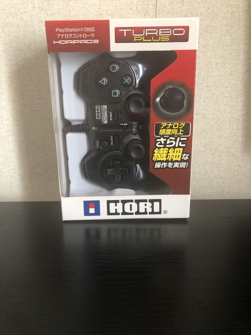 PS3 ホリパッド3 ターボプラス ブラック