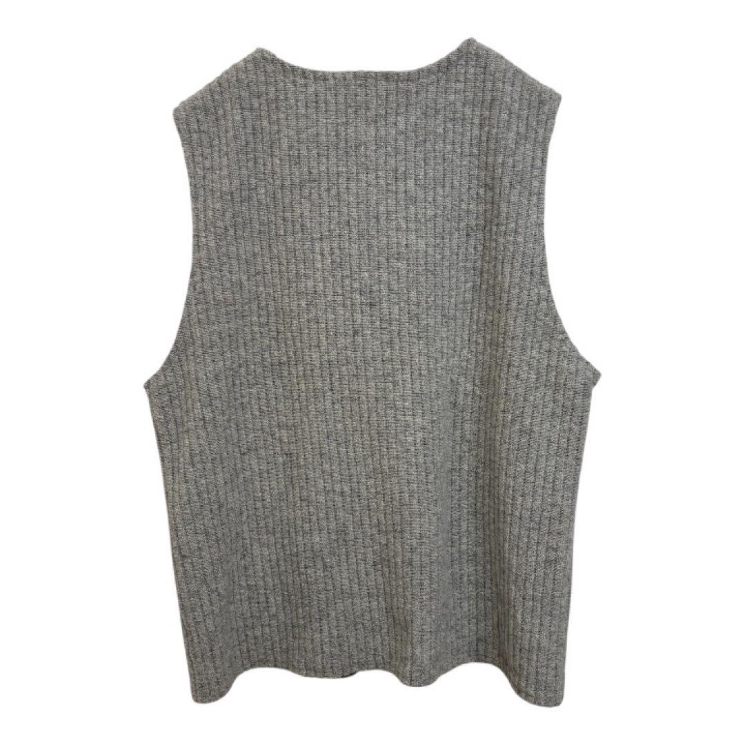 GIEDRIUS グレー ベスト Mサイズ KRIZIA UOMOウール混 グレー ベスト メンズXLサイズ - メルカリ