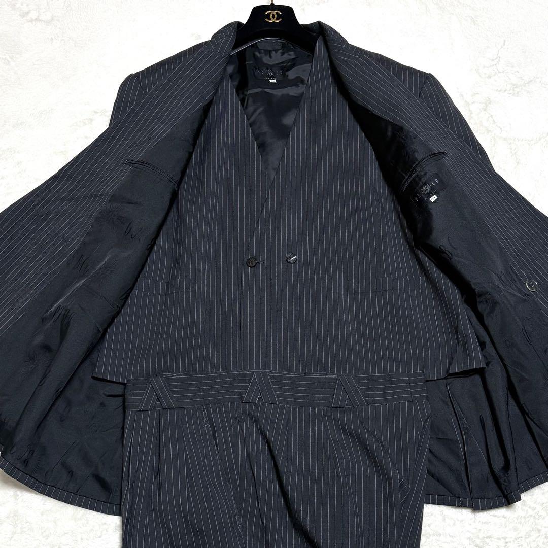 BBCO スリーピース ビジネススーツ セットアップ ストレッチ 大きいサイズ