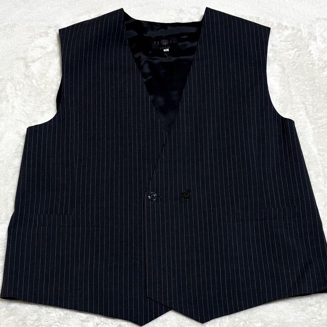 BBCO スリーピース ビジネススーツ セットアップ ストレッチ 大きいサイズ