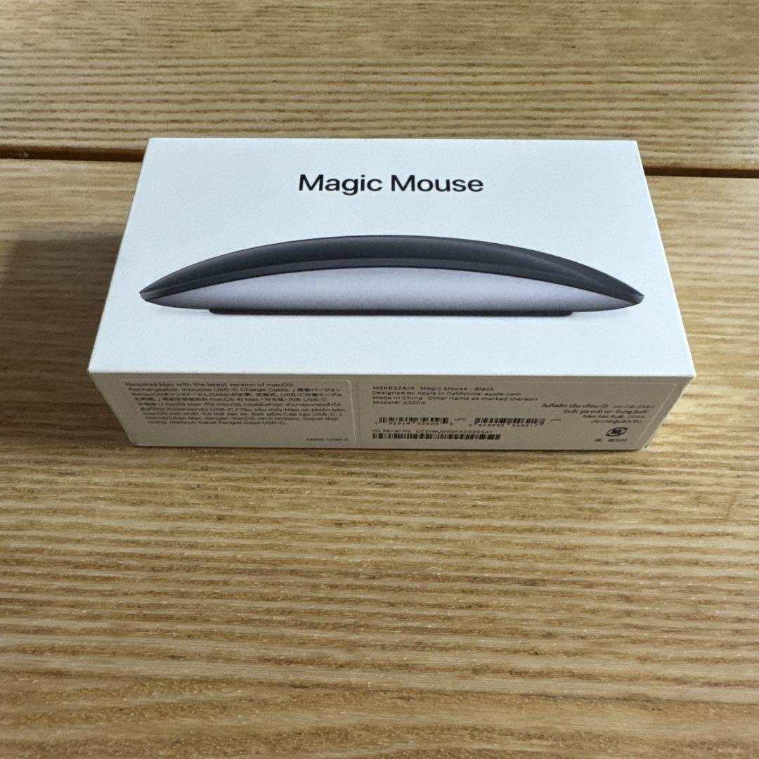 Apple Magic Mouse (USB-C) ブラック