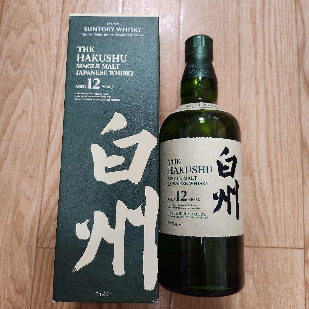 サントリーシングルモルト白州12年700ml サントリーシングルモルトウイスキー 白州12年 700ml瓶 商品情報