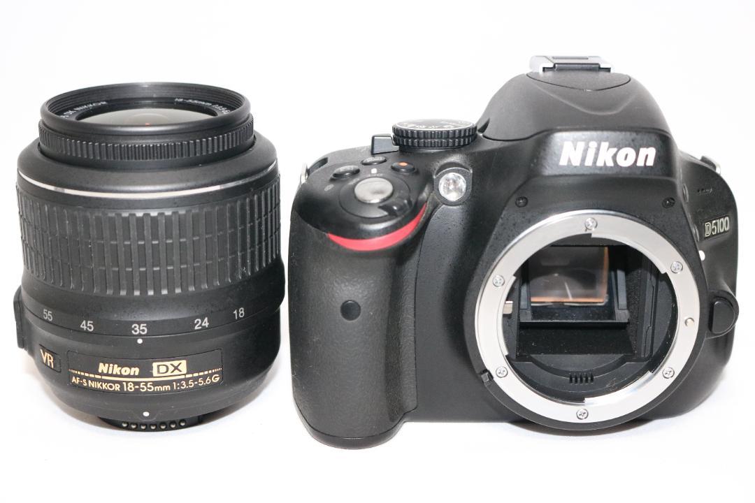 美品 S回数少⭐初心者セット Nikon D5100⭐️スマホ転送 一眼