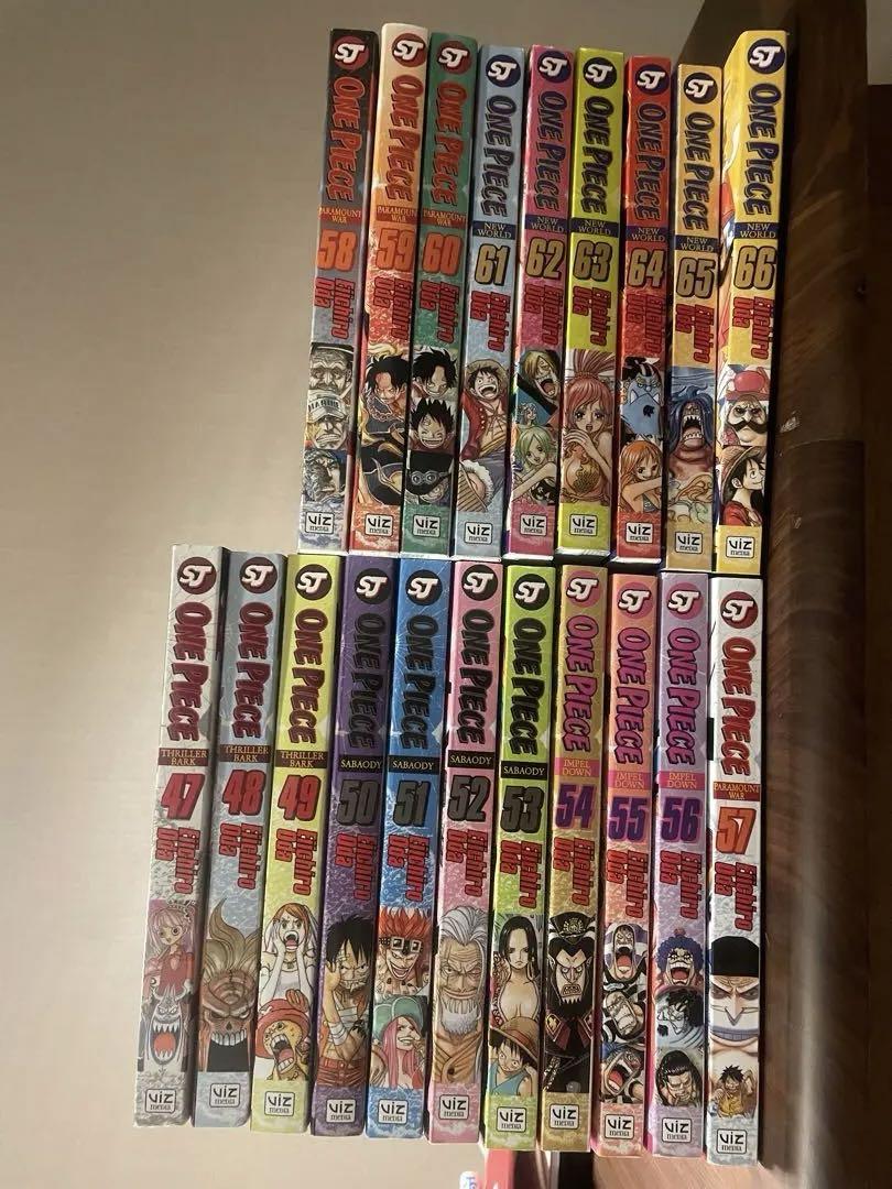 【新品】ONE PIECE ワンピース　英語版　1〜91巻