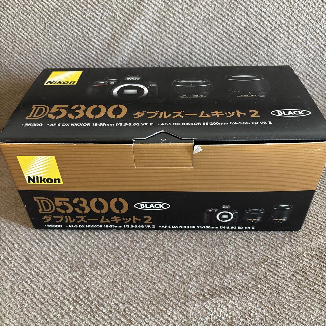 【mica様専用】Nikon D5300 ダブルズームキット2 BLACK