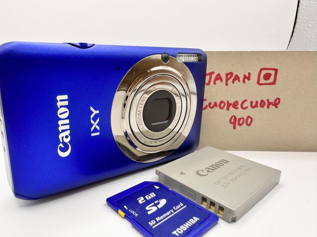 極美品 Canon IXY 210F ブルー