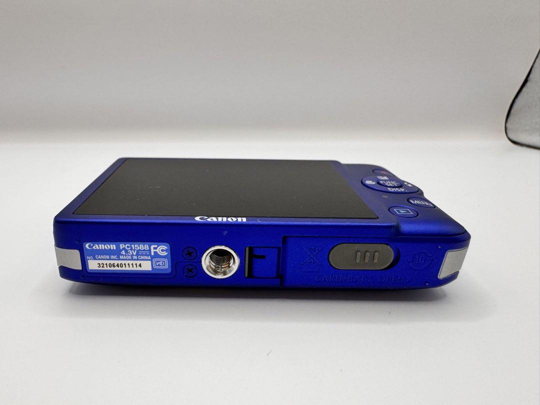 極美品 Canon IXY 210F ブルー