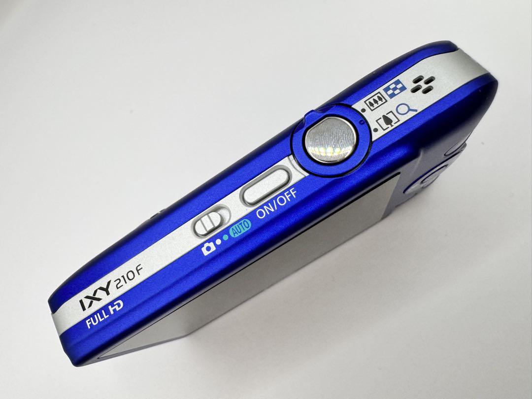 極美品 Canon IXY 210F ブルー