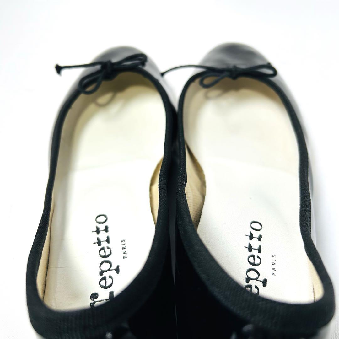 【美品】repetto レペット 22.5 カミーユ バレエシューズ エナメル