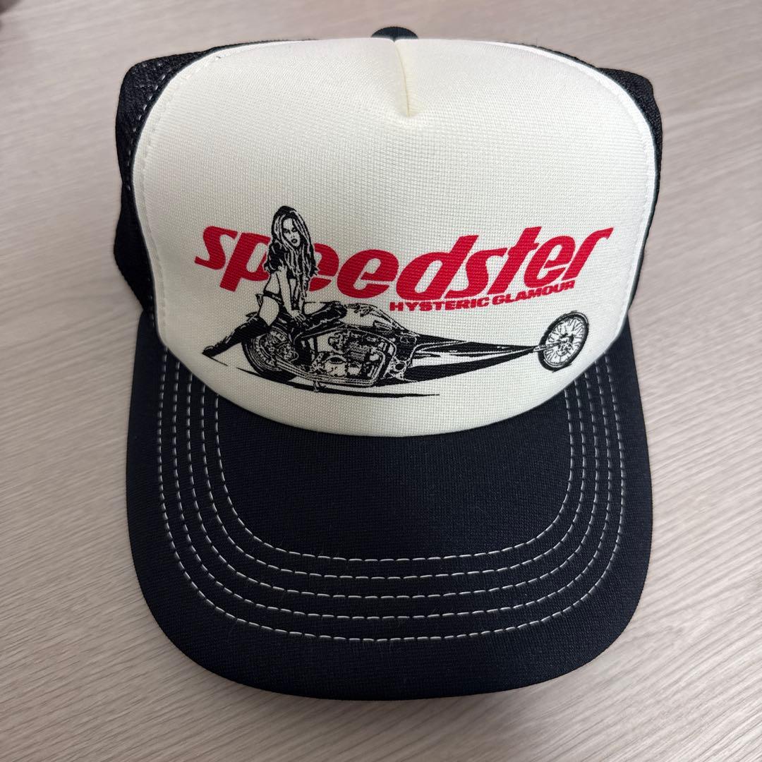 HYSTERIC GLAMOUR speedster トラッカーキャップ HYSTERIC GLAMOUR speedster トラッカーキャップ SPEEDSTER