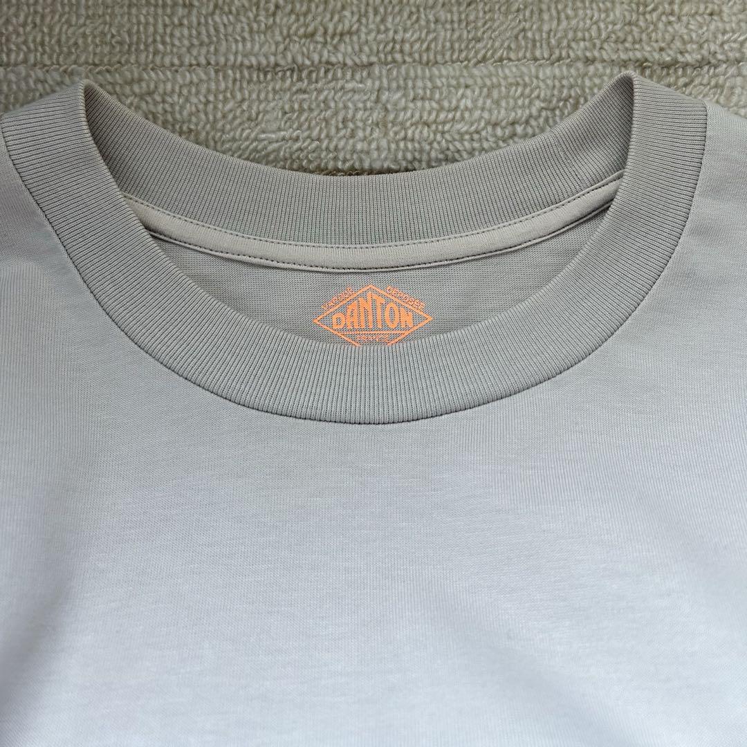 DANTON ダントン 長袖Tシャツ グレー