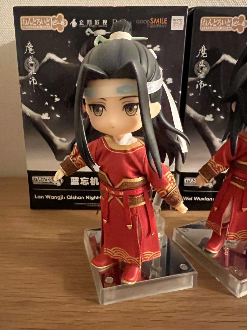 魔道祖師 ねんどろいどどーる 藍忘機・魏無羨 岐山騎射Ver 中古