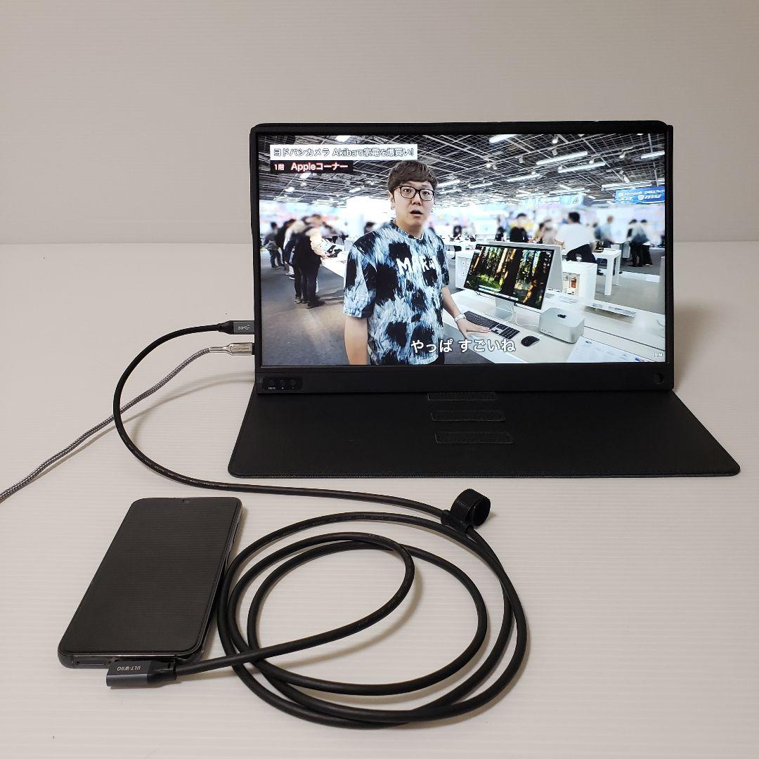 モバイルモニター モバイルディスプレイ 15.6インチ　トラックモニター
