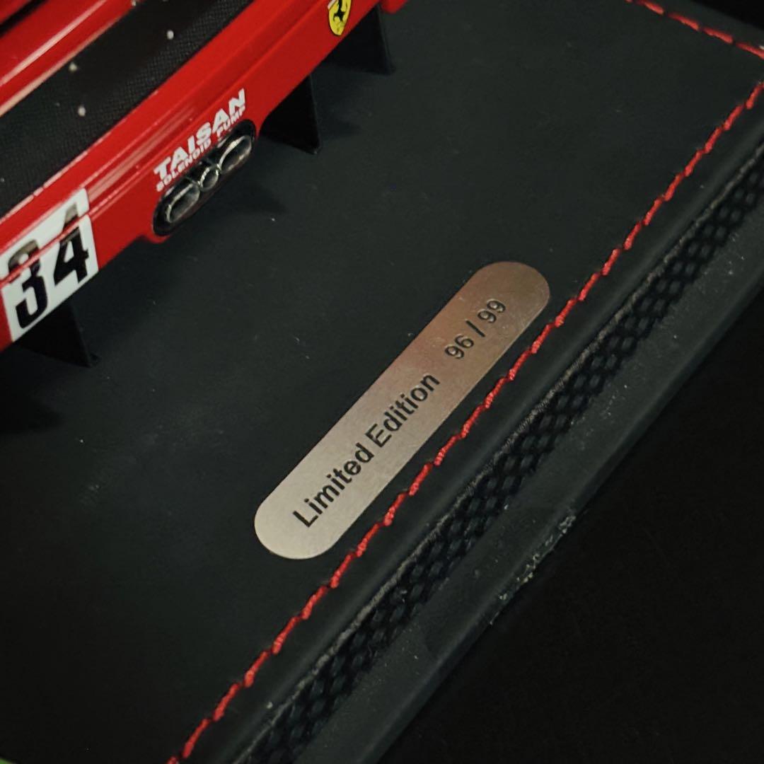 限定99台 1/18 BBR フェラーリ F40 LM 1995 JGTC