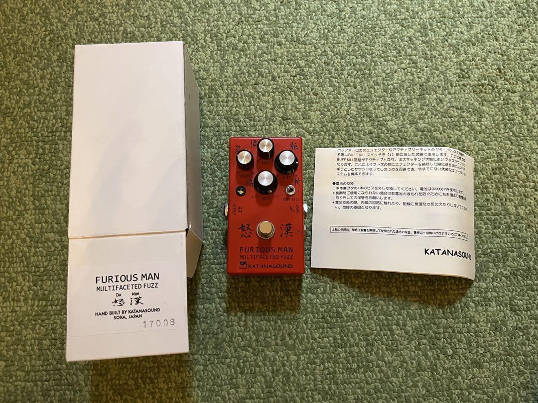 KATANA SOUND 怒漢　ファズ【美品】 Pedals - fcgrtokyo