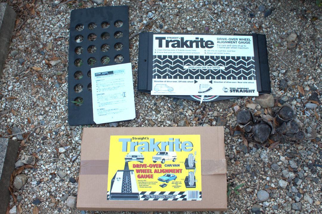 TRAKRITE サイドスリップテスター ホイルアライメントゲージ