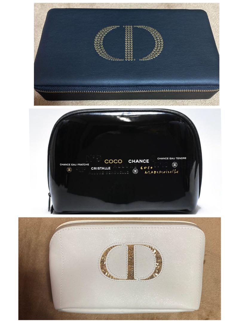 Dior CHANEL　ポーチ　3点セット　ノベルティ　箱付き