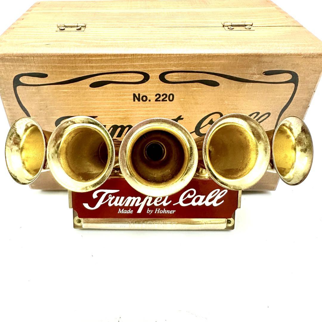 HORNER トランペットコール　trumpet call　希少　レア レアHOHNER Trumpet callトランペットコールハーモニカ