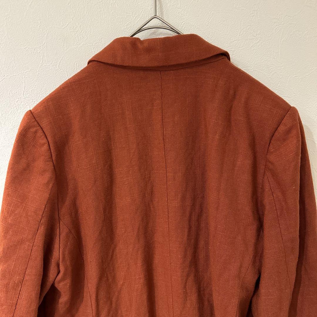 MOUSSY ジャケット　テーラード　オレンジ　ブラウン　コート　アウター 3072000984861411_01_6259.jpeg