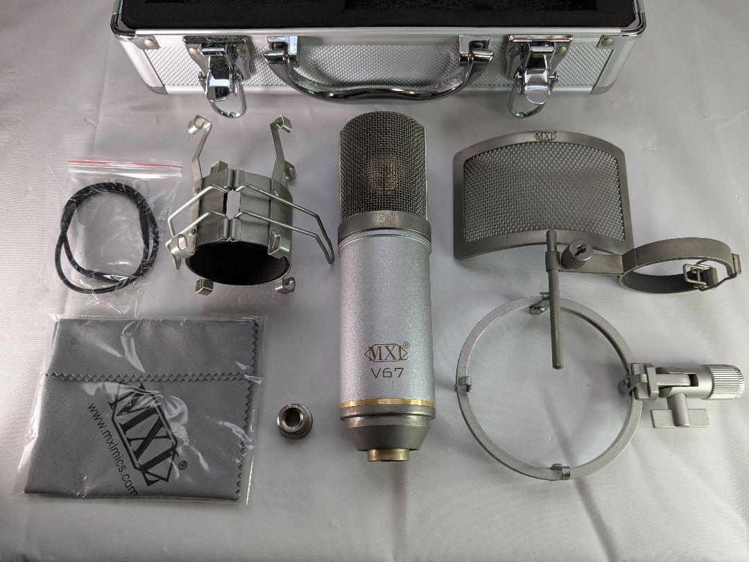 MXL V67G-HE コンデンサーマイク ケースセット