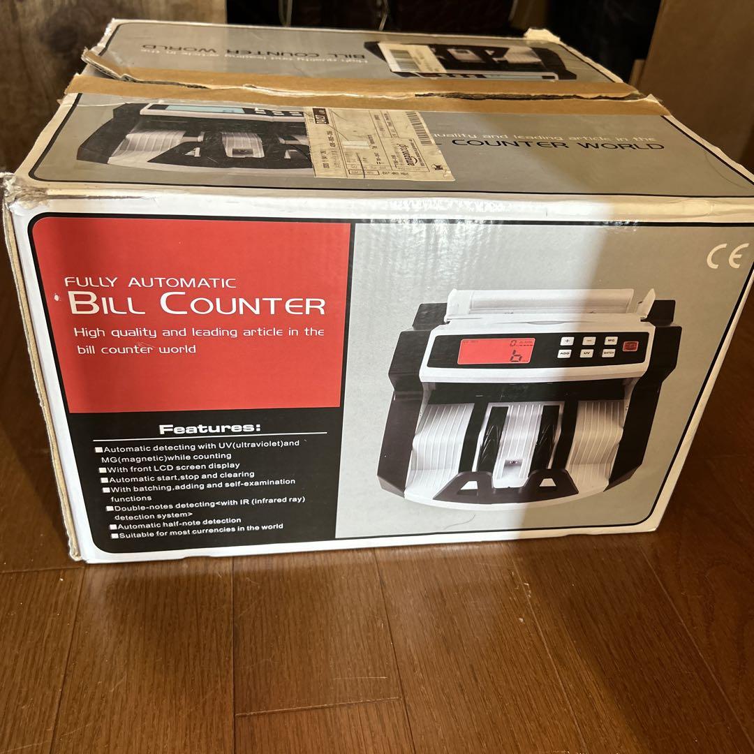 紙幣カウンター　キャッシュカウンター　新品