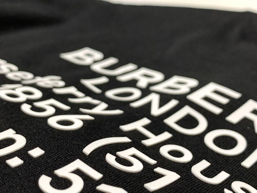 新作からSALEアイテム等お得な商品満載 新品《 BURBERRY T オーバーサイズ 》ロケーションプリント トップス