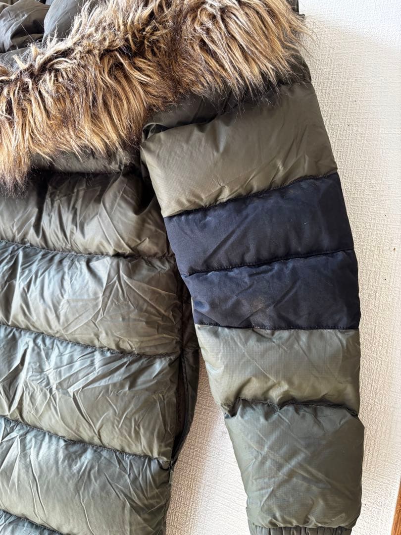 ノースフェイス 800フィル ウィンドストッパー オリーブグリーン XS メンズ ノースフェイス 800フィル ウィンドストッパー オリーブグリーン XS メンズ