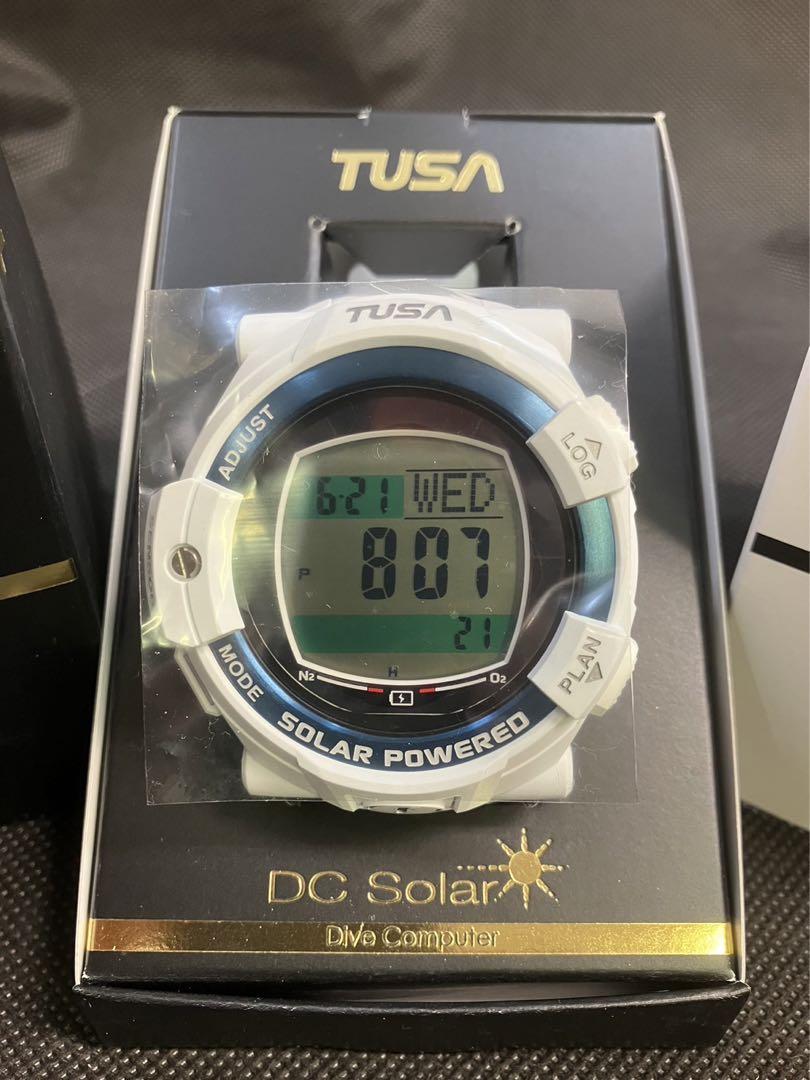 新品未使用TUSA ダイビングコンピューター DC Solar LINK WBL 注目