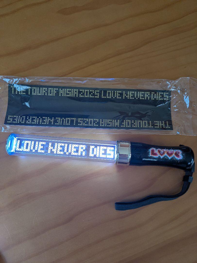 MISIA misia　ペンライト　2本　銀テープ MISIA 2025LOVE NEVER DIES ペンライト 銀テープ付き - メルカリ
