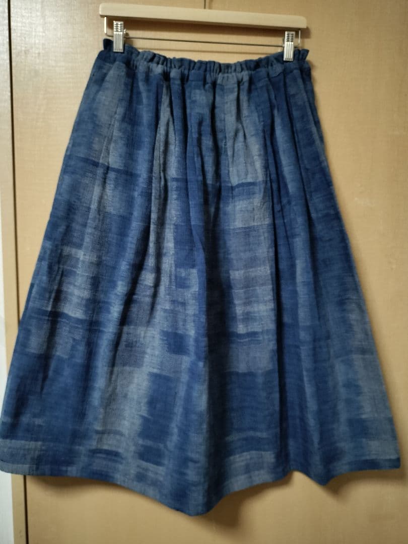 エスニック　スカート　手織りコットン　マットミー　注文品　新品　タイ製