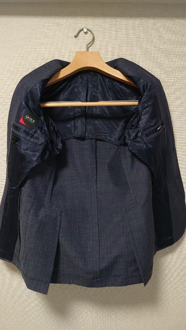 安い高評価 美品 ガイオラ 現デペトリロ スーツ サイズ42 紺 VP6vt-m72381213777 国産高評価