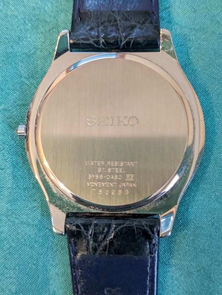 SEIKO セイコー 腕時計クォーツ クロノグラフメンズ【優れたデザインです】