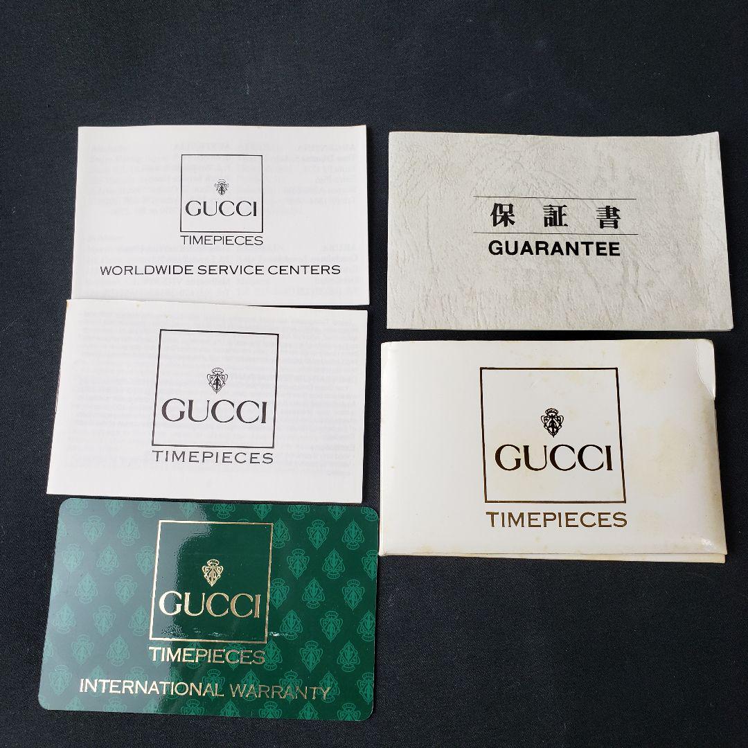 グッチ GUCCI チェンジベゼル レディース 腕時計 未稼働品 箱付