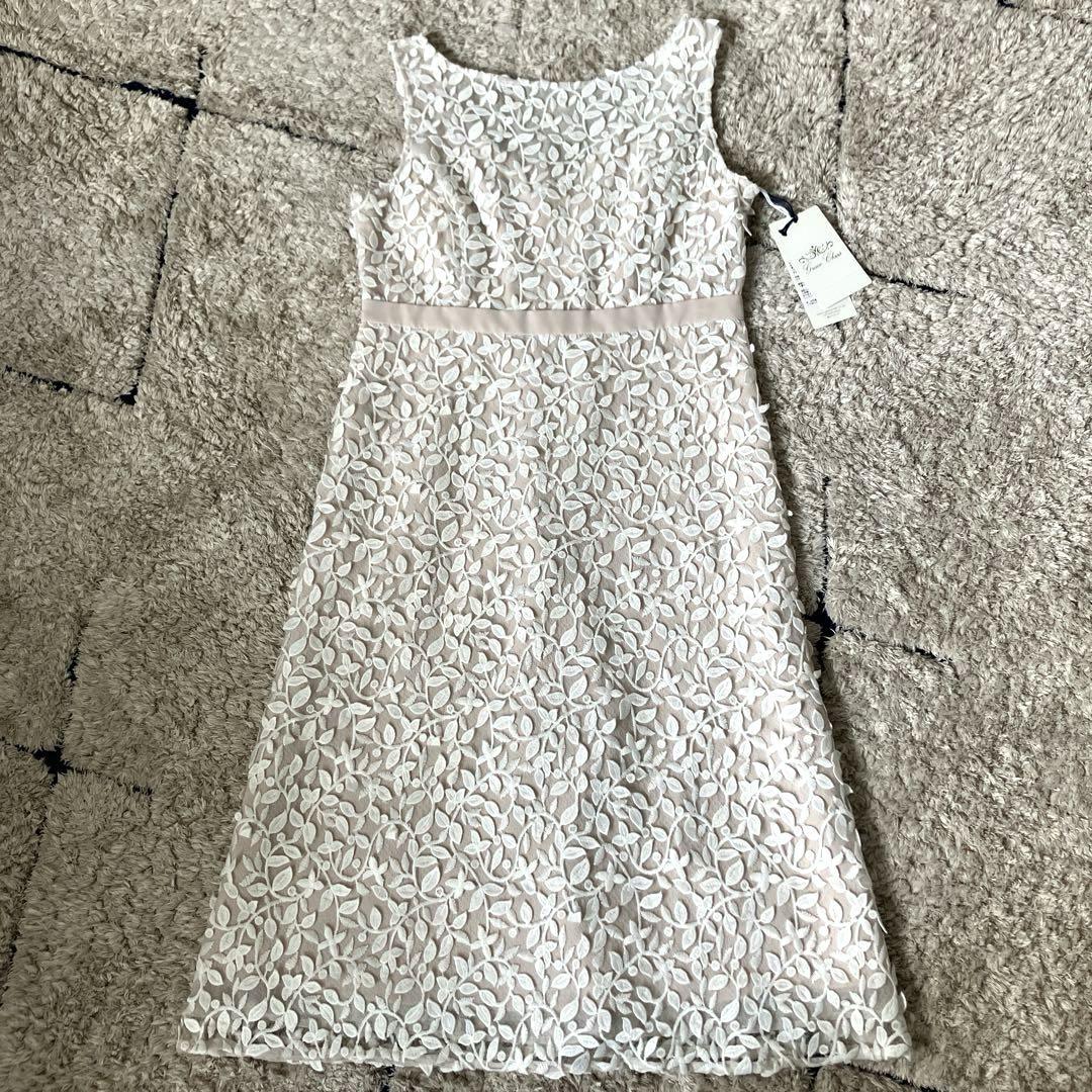 【タグ付き✨】グレースコンチネンタル　ケミカルレースワンピース　ドレス　36 S