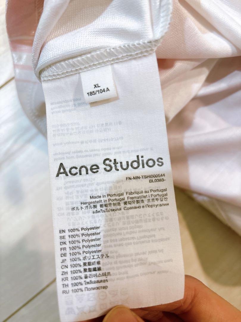 acne studios ロゴ ロングスリーブTシャツ ゲームシャツ M