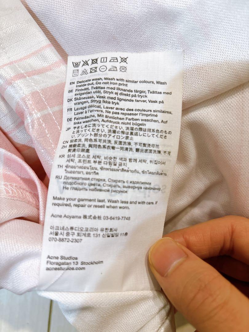 Acne Studios ロングスリーブTシャツ ゲームシャツ xl Acne Studios ロングスリーブTシャツ ゲームシャツ xl