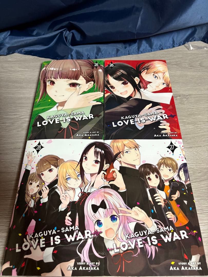 Kaguya-sama Love is War かぐや様は告らせたい　全巻　英語