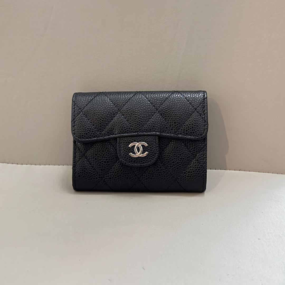 CHANEL キャビアスキン コインケース